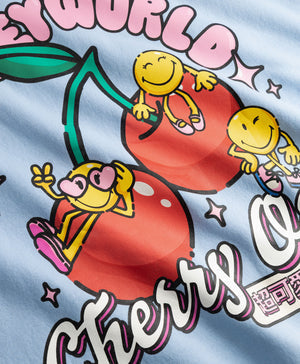Girls' SmileyWorld® crew-neck sweatshirt
