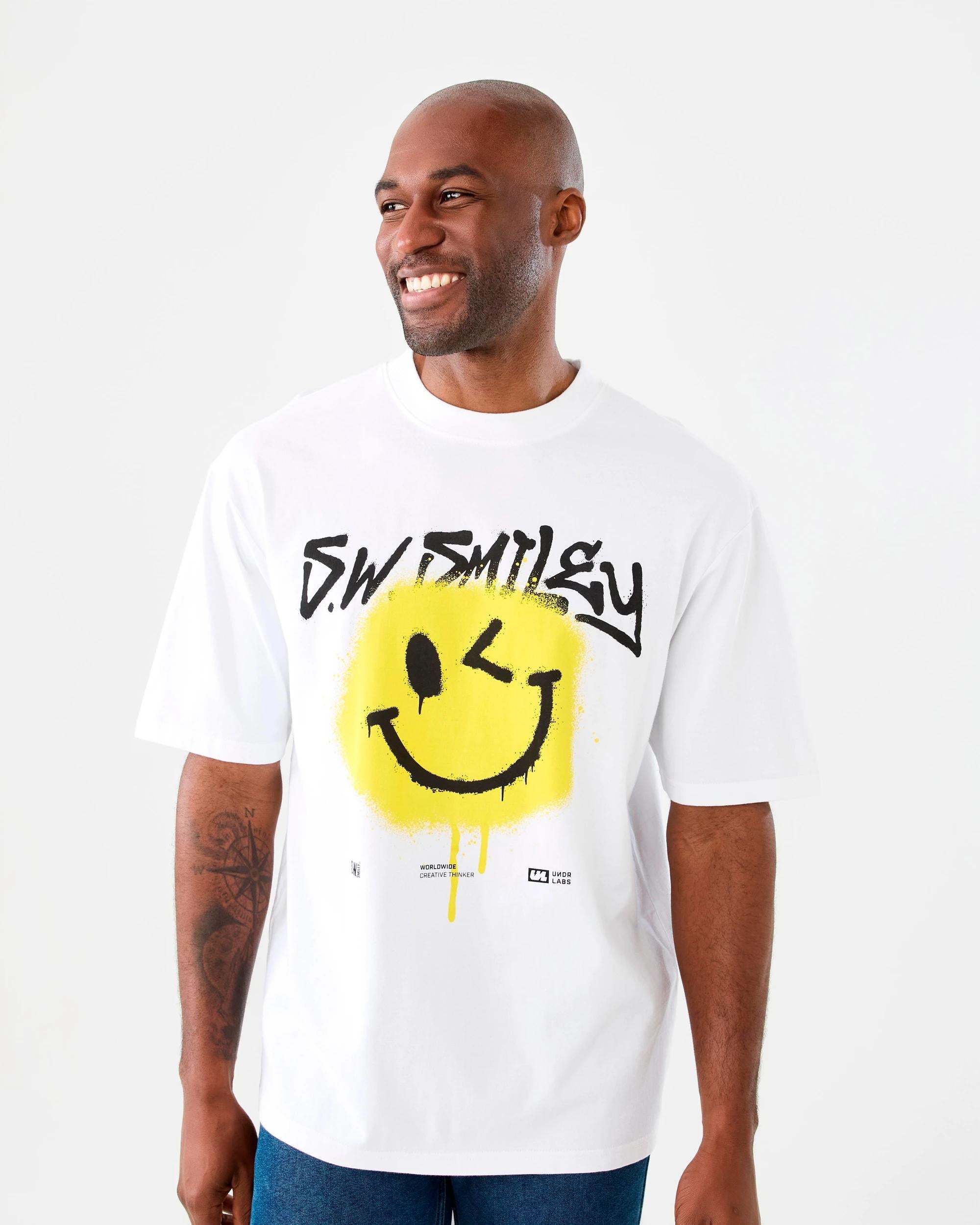 S.W.Smiley License T-shirt