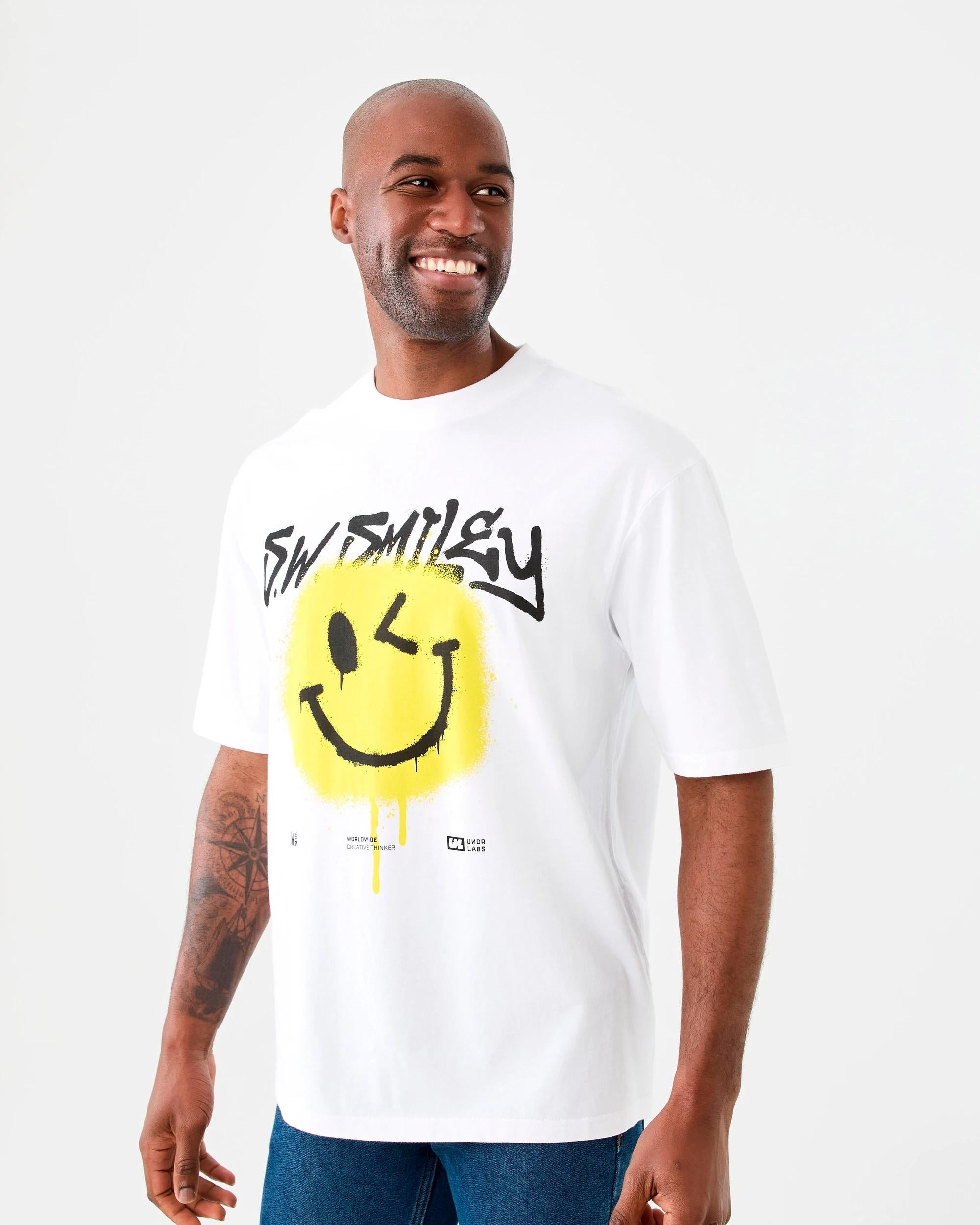S.W.Smiley License T-shirt