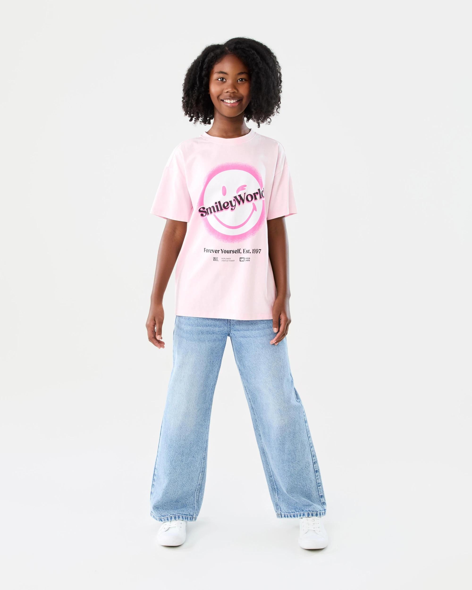 SmileyWorld License Oversized T-shirt