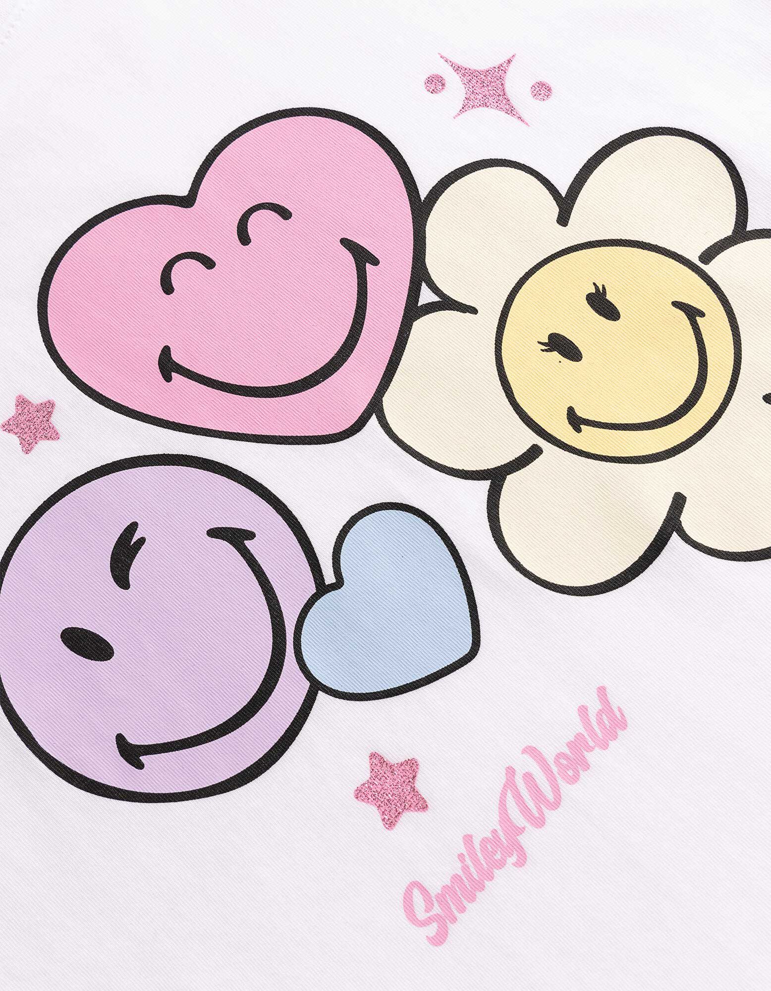 T-shirt - SmileyWorld® - white