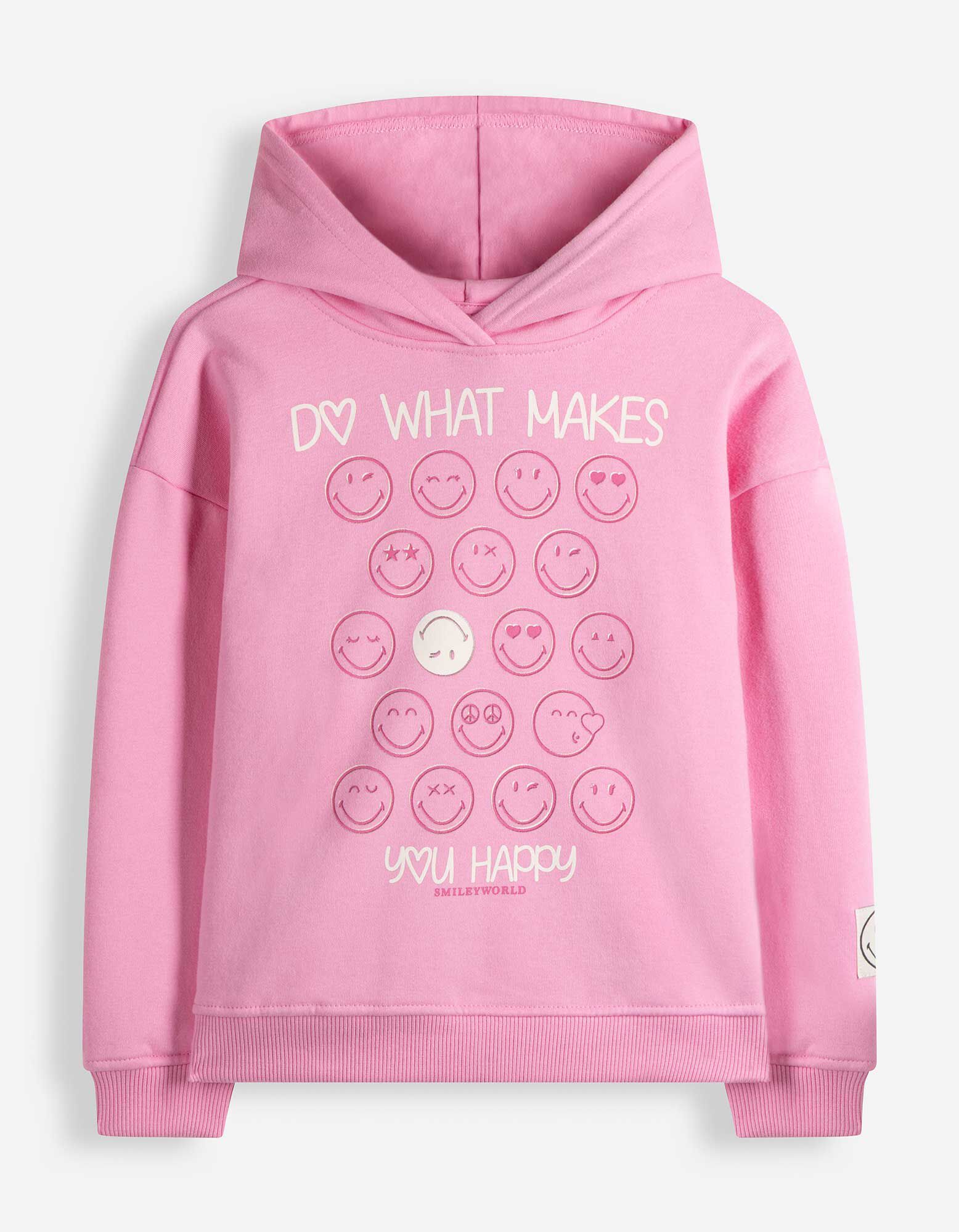 连帽衫 - SmileyWorld® - 粉色