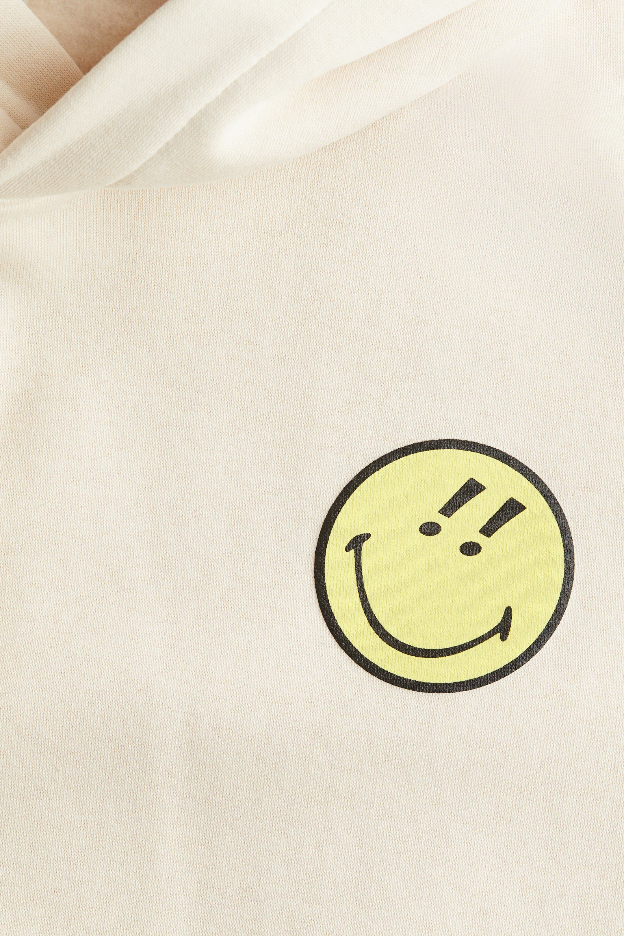 Motif-Detail Hoodie - H&M | SmileyWorld