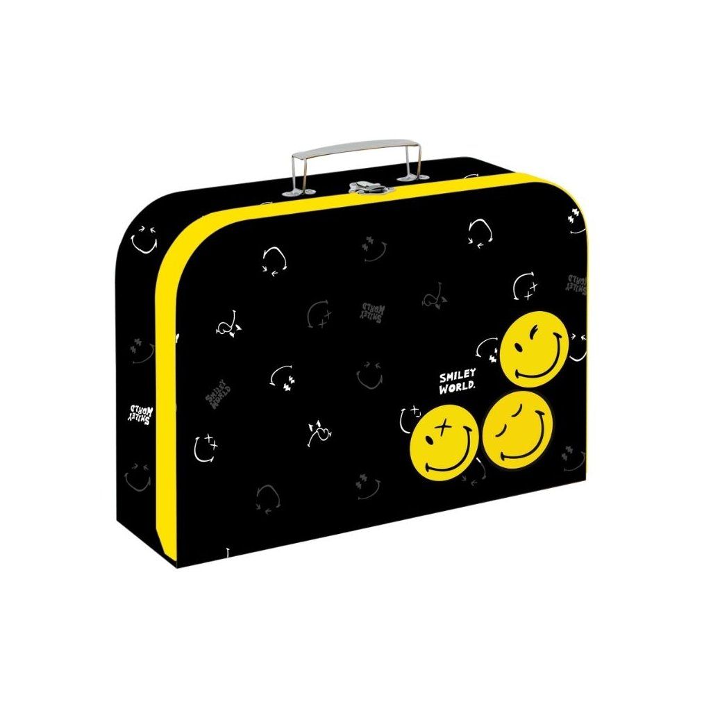 Laminated suitcase 34 cm SmileyWorld