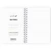 Yoobi SmileyWorld® Spiral Journal with Kraft Marker 4.5" X 6.5", 1.0 set