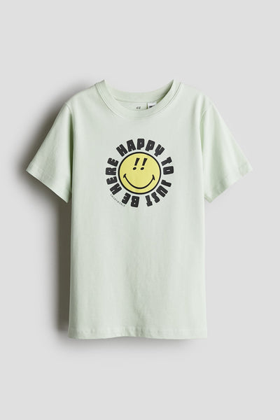 Печатная футболка - H & M | Smileyworld