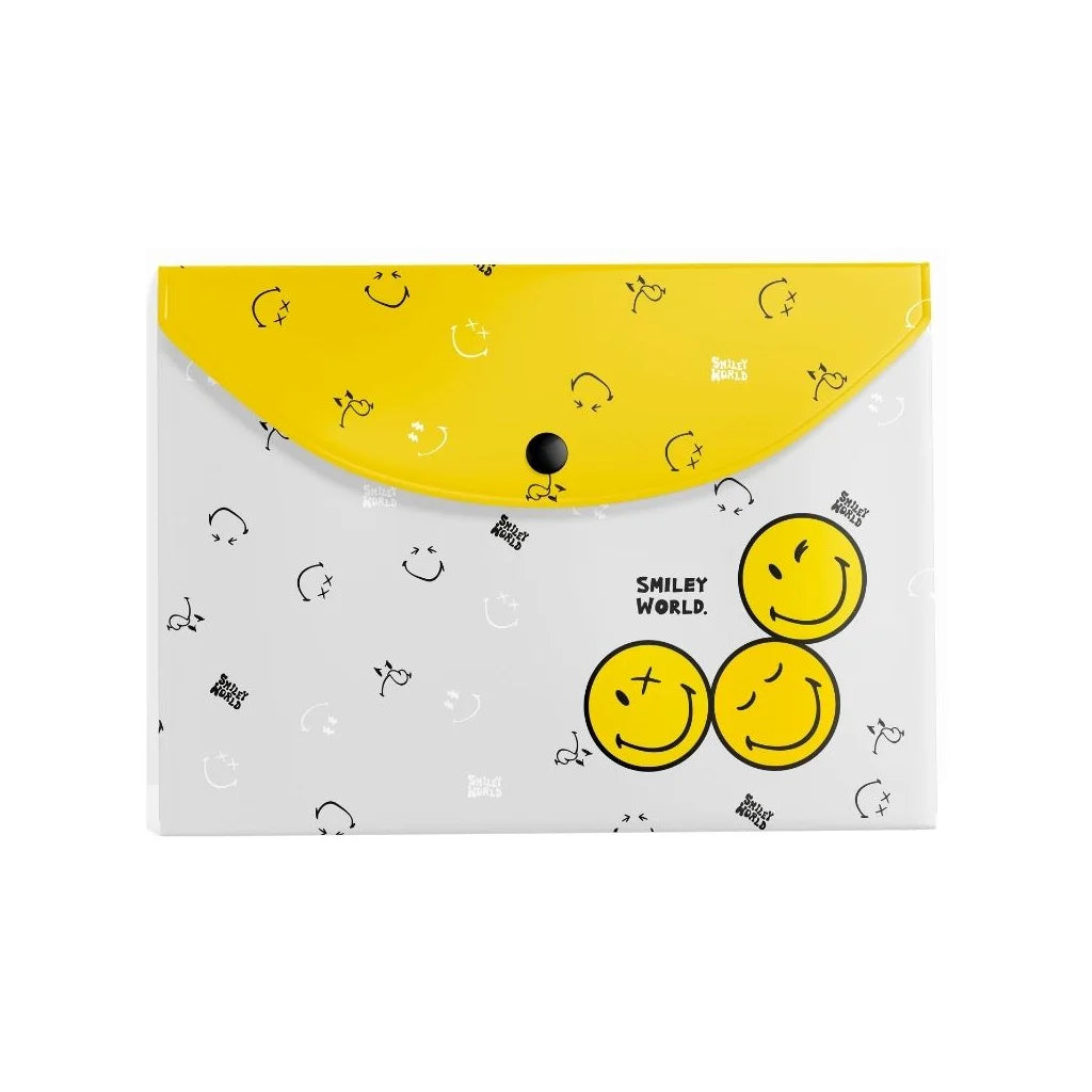 A4 SmileyWorld® World notepad with snap