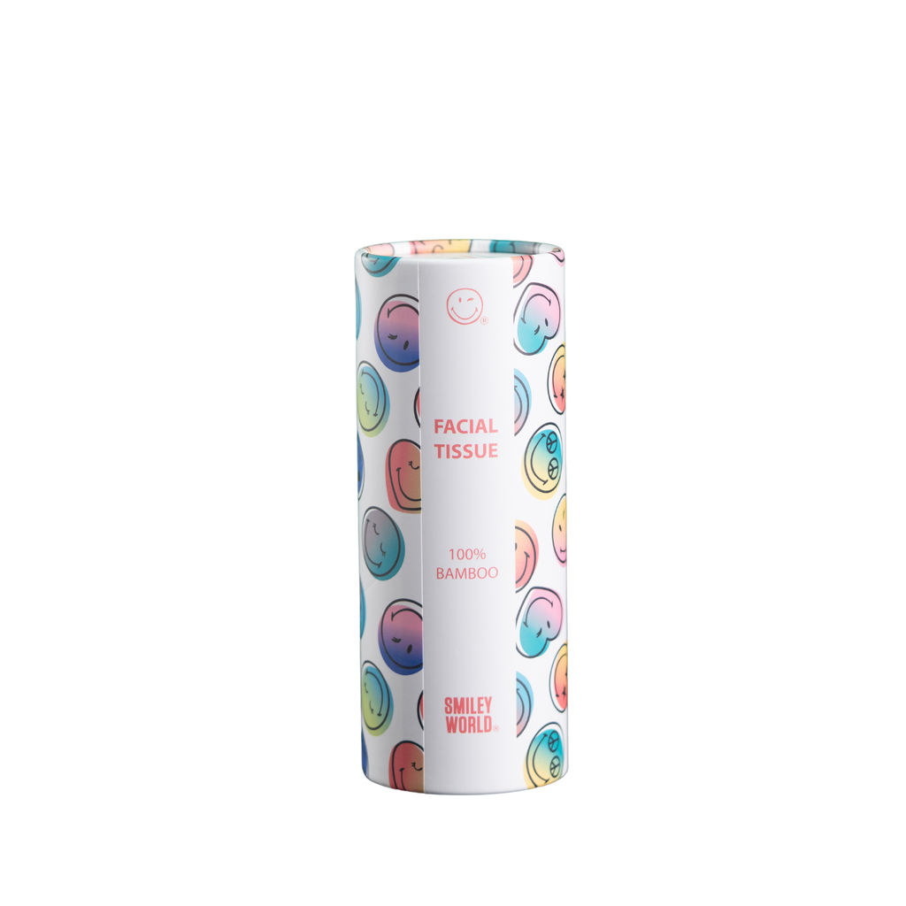 SmileyWorld® Car & Home Cylinder Tissues 4-Pack