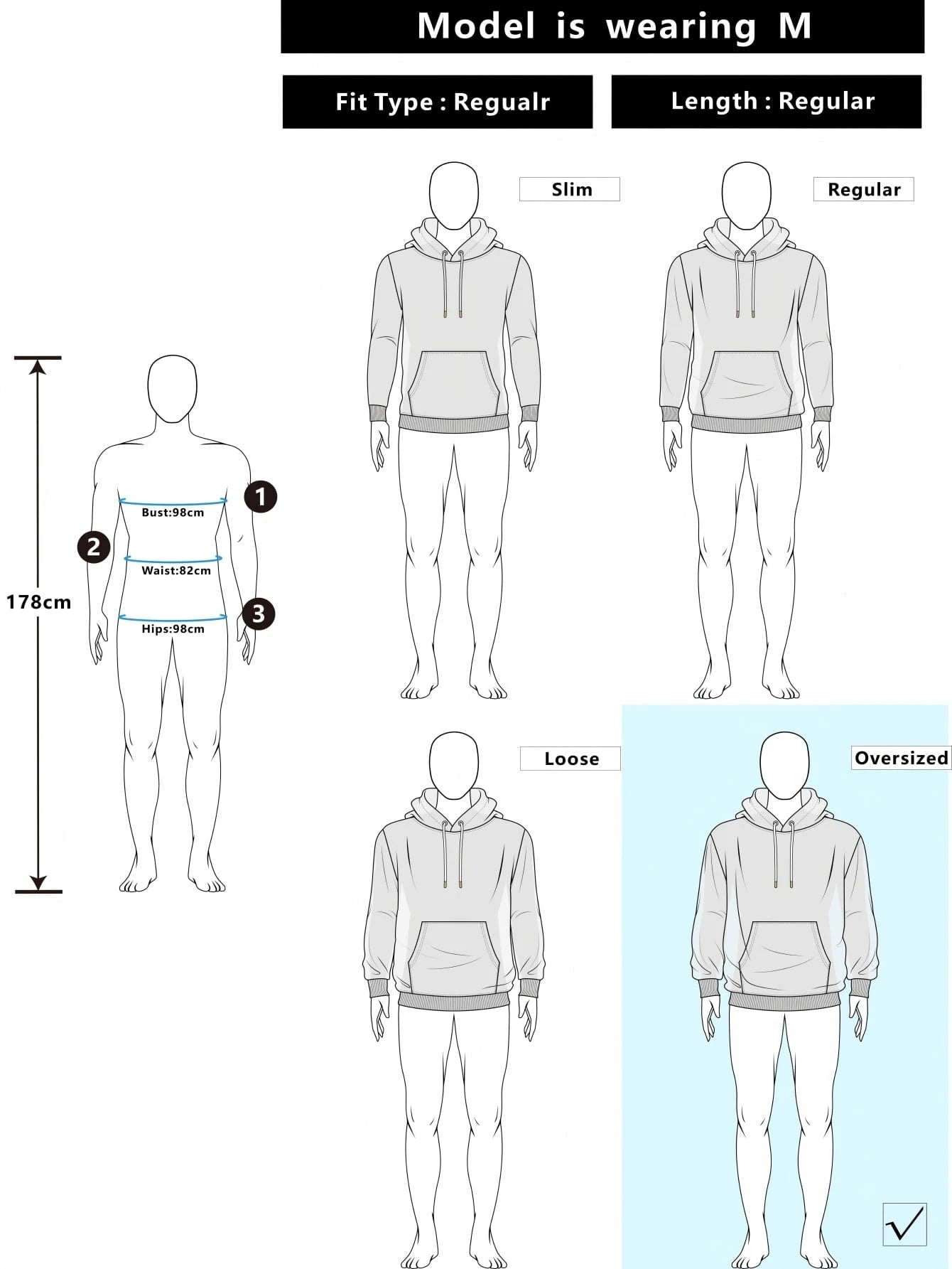 ROMWE MEN S.W.Smiley X ROMWE Men's Smiling Face & Letter Print Long Sleeve Zip-Up Hooded Sweatshirt