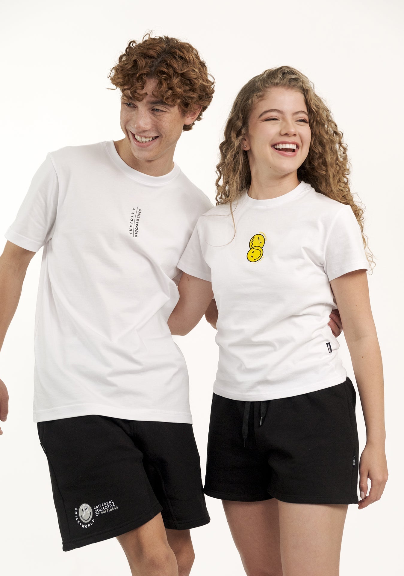 Embrace Duality Fitted SmileyWorld® Tee