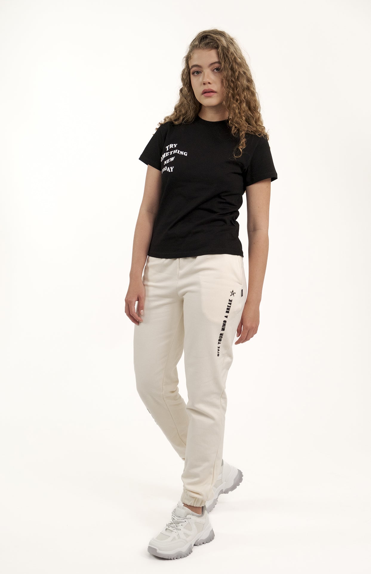 Try Something New Fitted SmileyWorld® T-Shirt