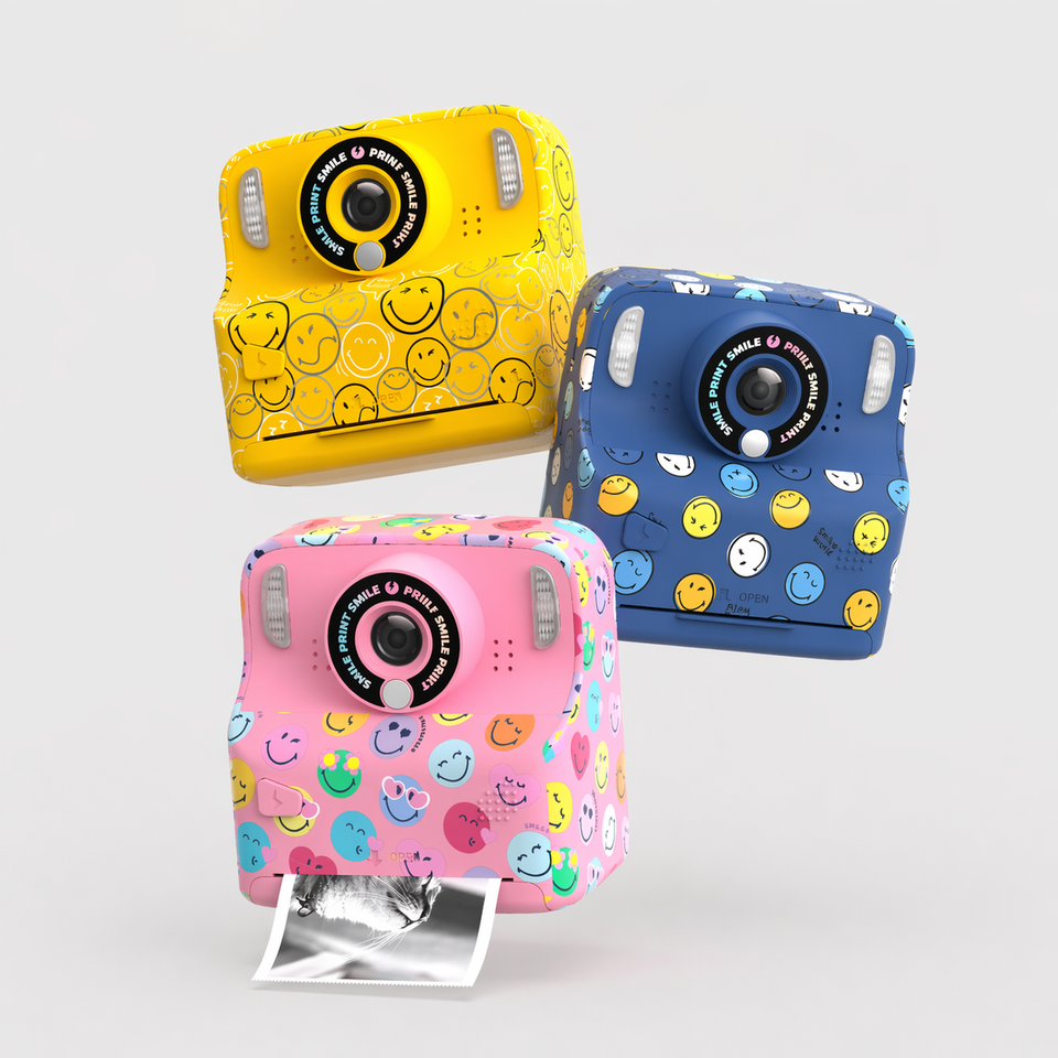 PIXISMILEY SMILEY WORLD® Camera - Yellow