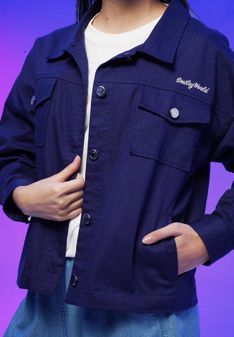 SmileyWorld - Cotton Material Jacket - Carrie