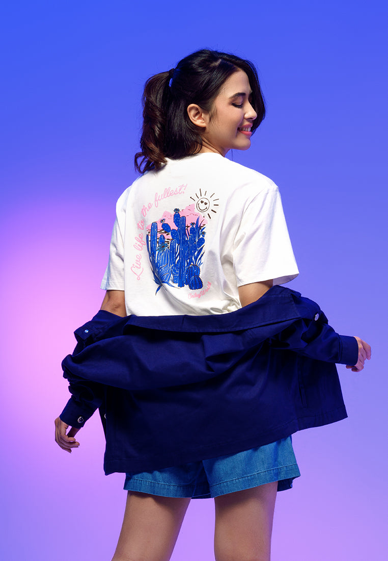 SmileyWorld - Tshirt Material Katun - Bruna