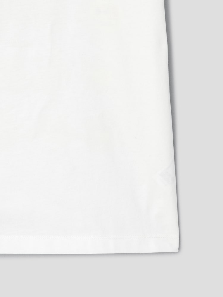 S.W.Smiley Graphic Short Sleeve Tee - White