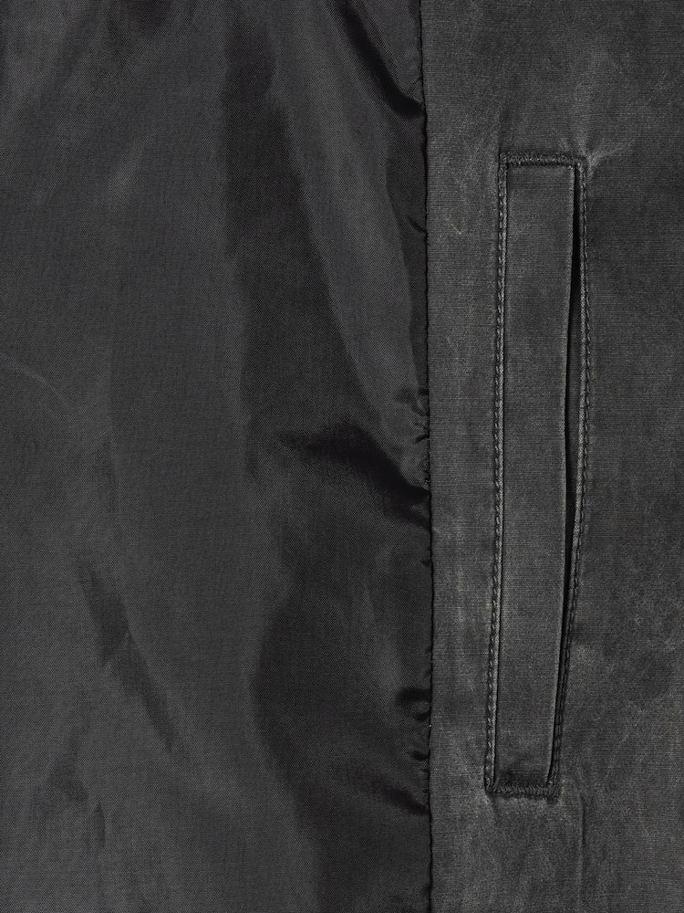 S.W.Smiley Natural Varsity Jacket - Ash