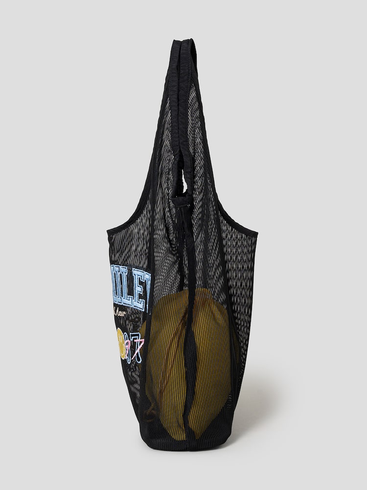 S.W.SMILEY® Double Net Bag - Black