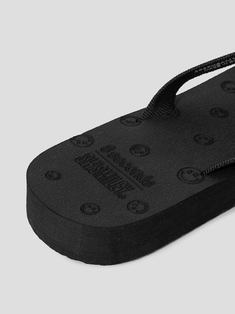 S.W.SMILEY® Flip-flops - Black