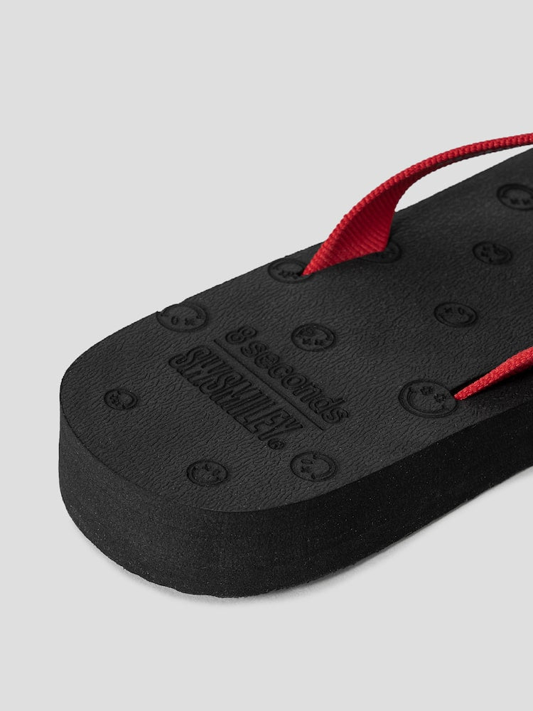 S.W.SMILEY® Flip-flops - Red