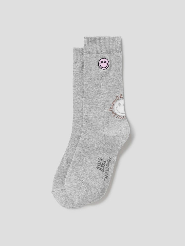 S.W.SMILEY® Socks 3-Piece Set - Yellow
