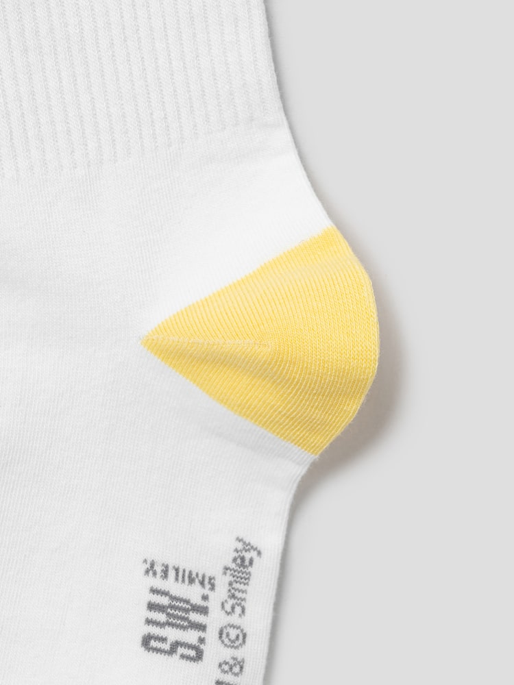 S.W.SMILEY® Socks 3-Piece Set - Yellow