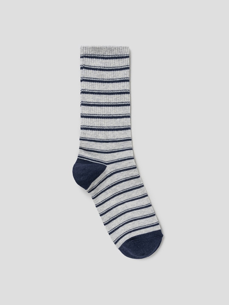 S.W.SMILEY® Socks 3-Piece Set - Navy