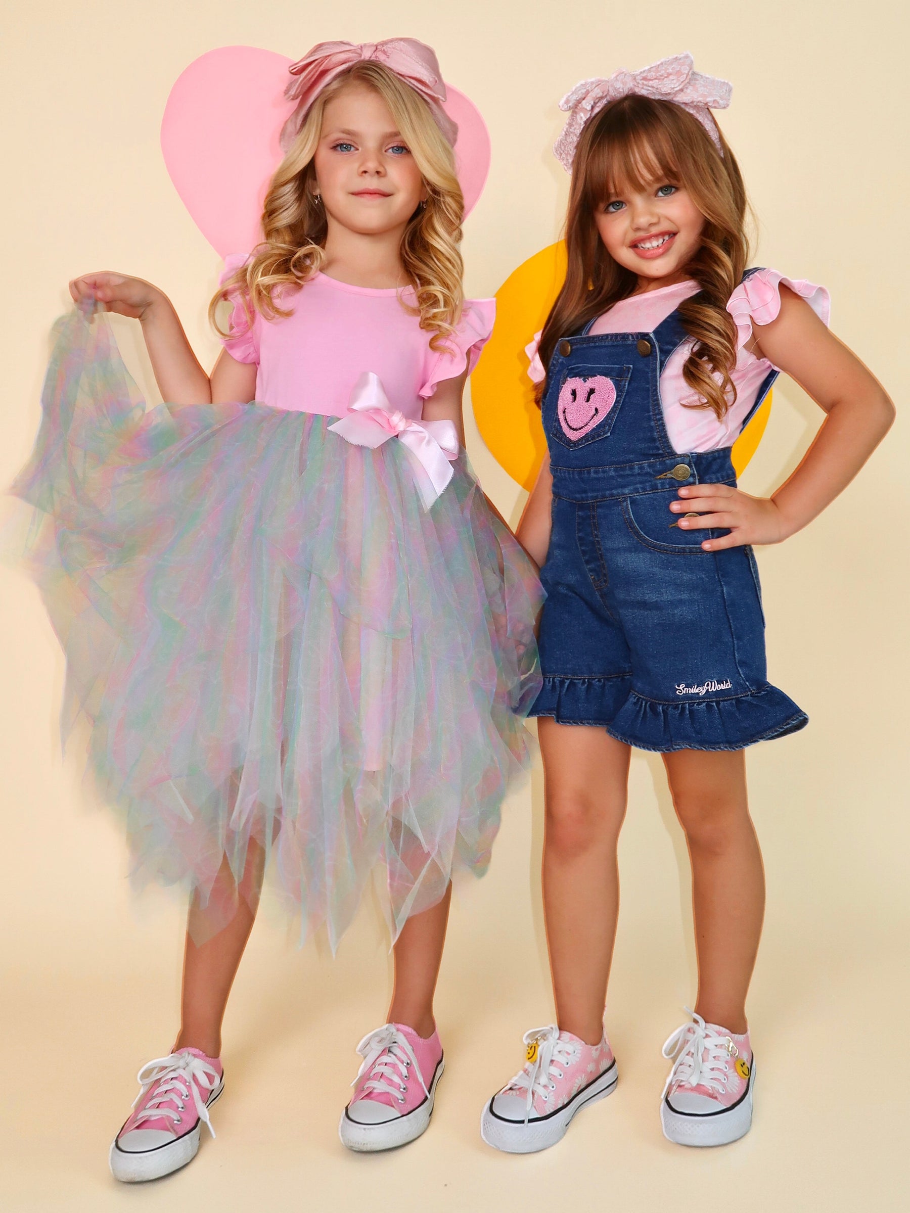 SmileyWorld Rainbow Smiley Tutu Dress