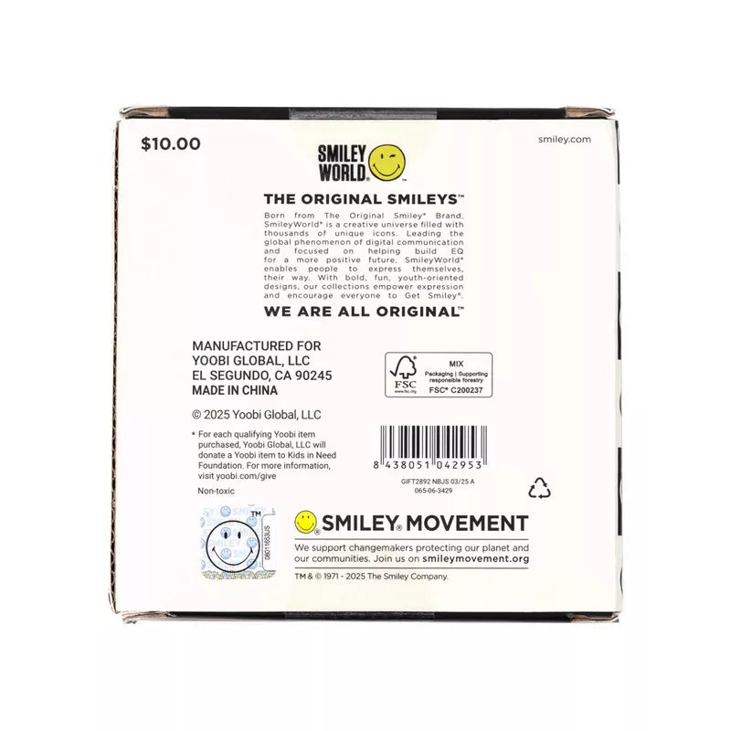 Yoobi SmileyWorld Fortune Teller Smiley Yellow