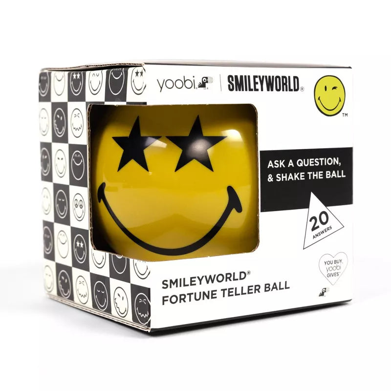 Yoobi SmileyWorld Fortune Teller Smiley Yellow