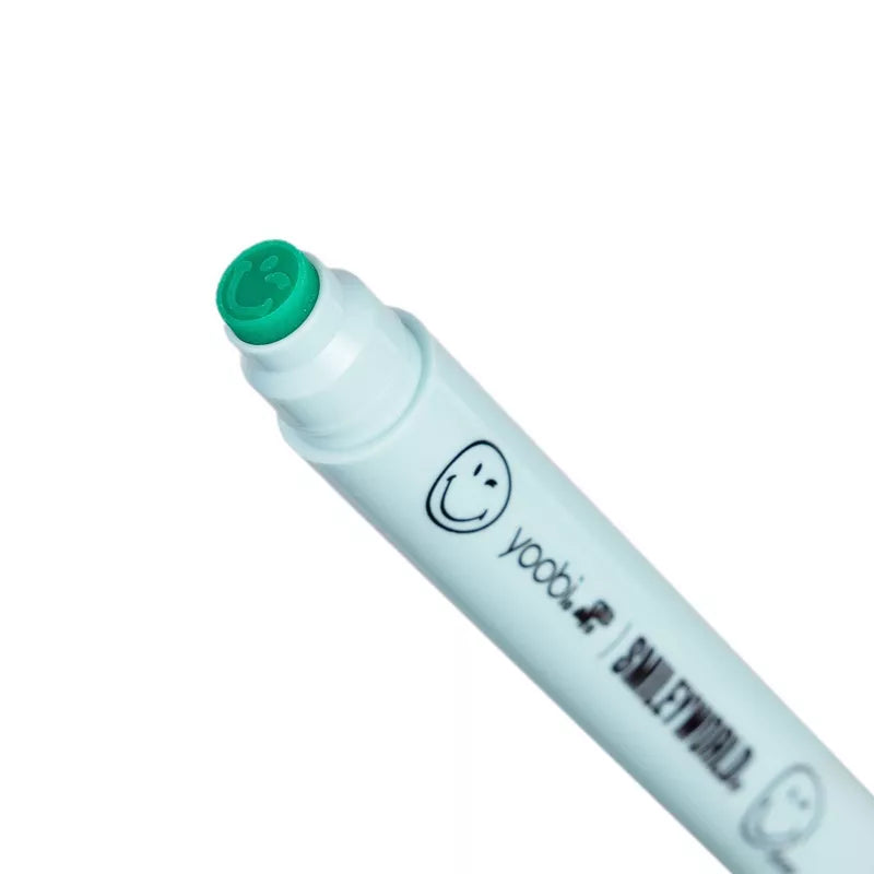 Yoobi SmileyWorld 5pk Double Ended Stamp Markers Smiley