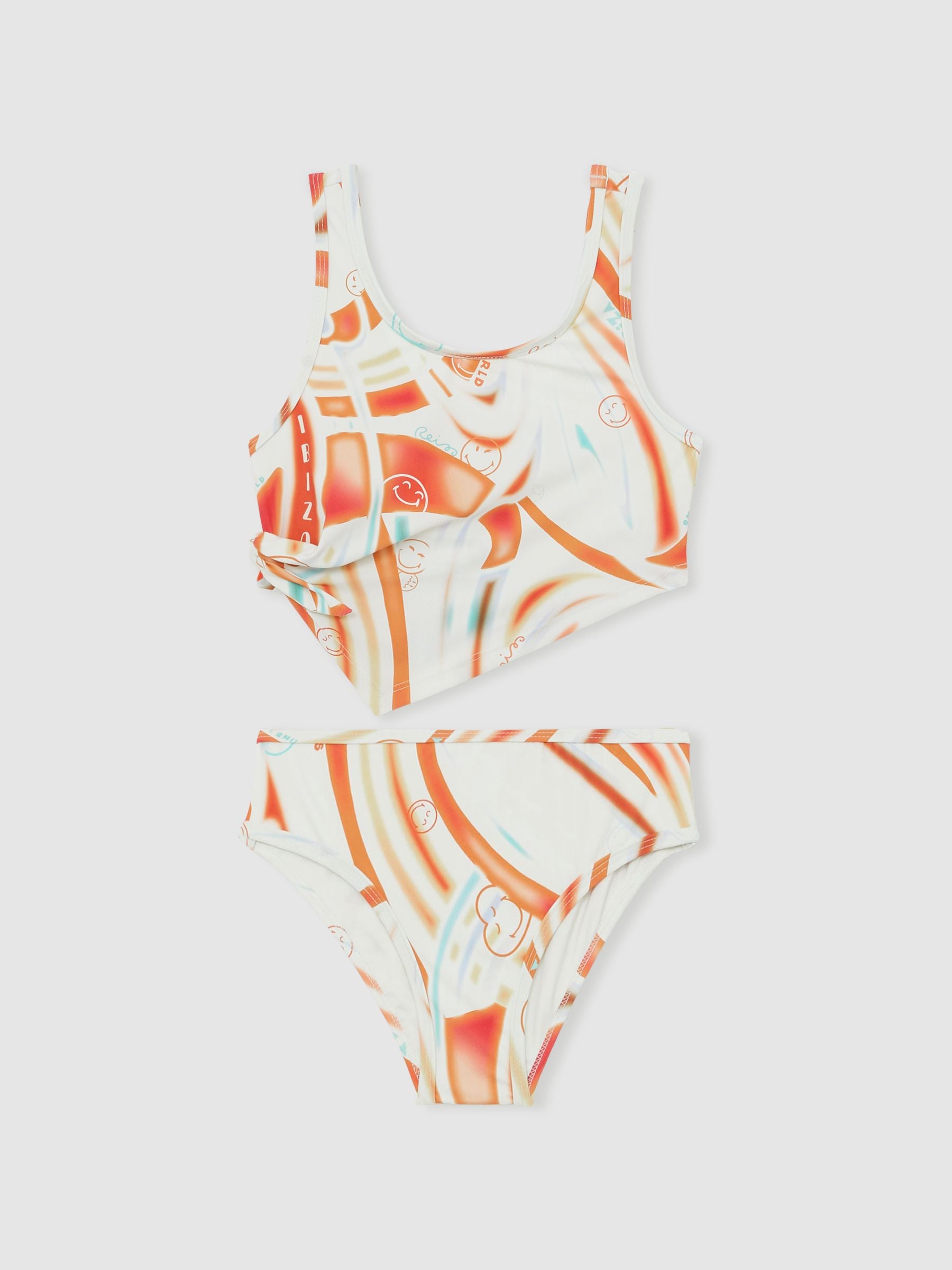 SmileyWorld | Reiss Printed Bikini Set in Multi