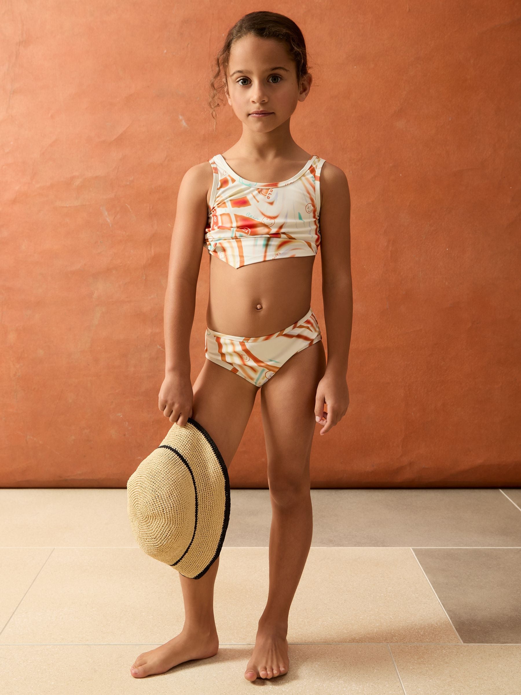 SmileyWorld | Reiss Printed Bikini Set in Multi