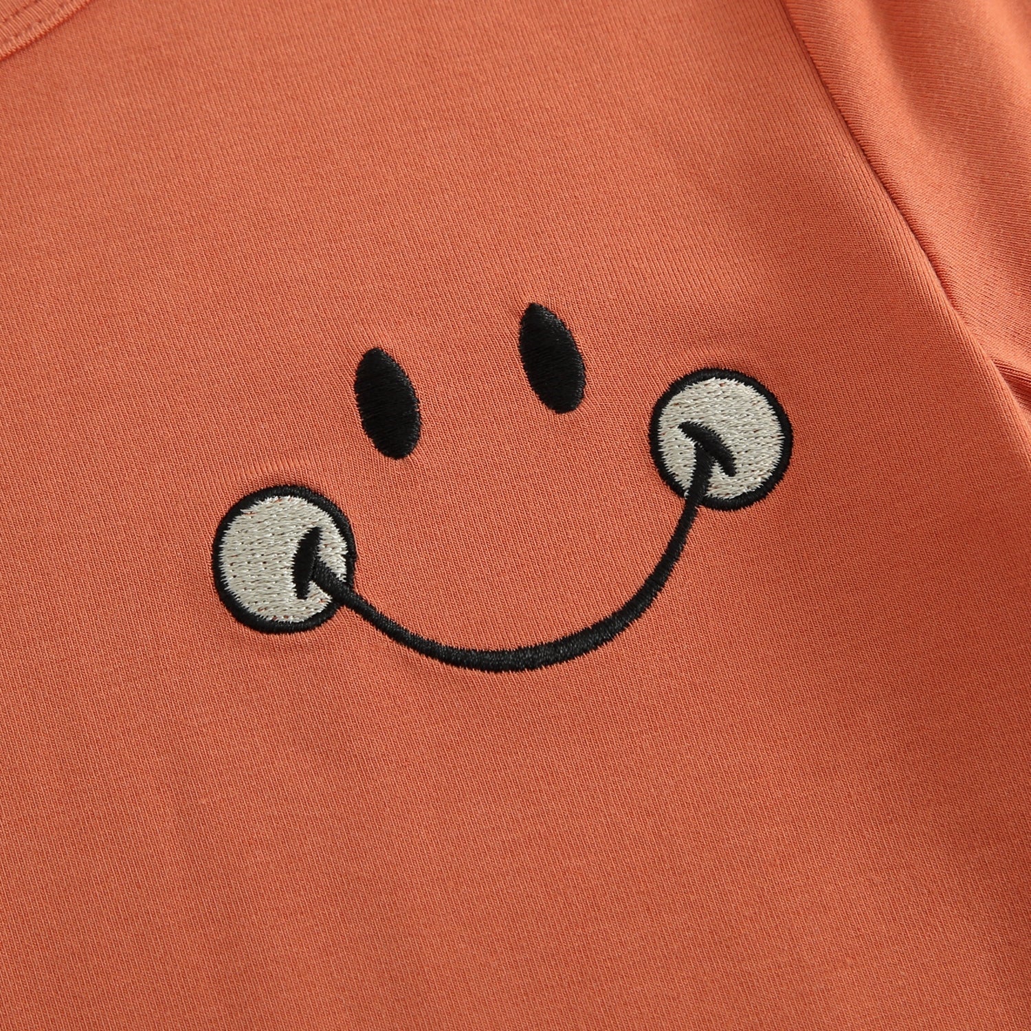 T-shirt - Mini Smiley® Happy Rust - Luxe Bamboo