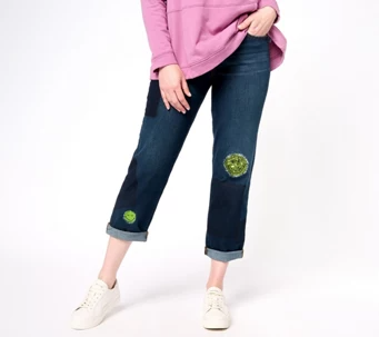 Logo by Lori Goldstein x SmileyWorld Special Edition Regular Jeans