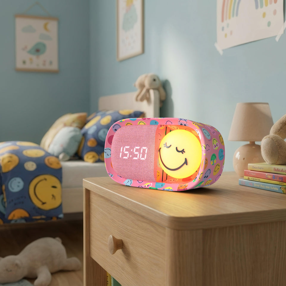 DREAMY CLOCK SMILEY WORLD® - Pink