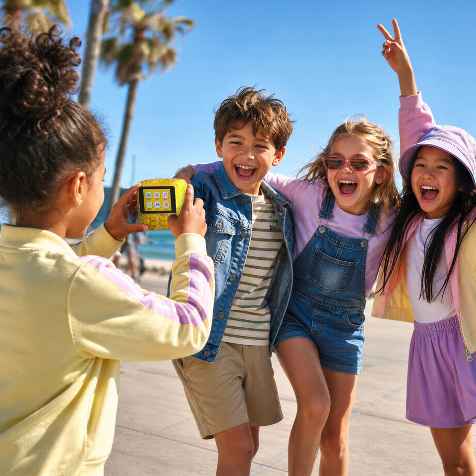 PIXISMILEY SMILEY WORLD® Camera - Yellow