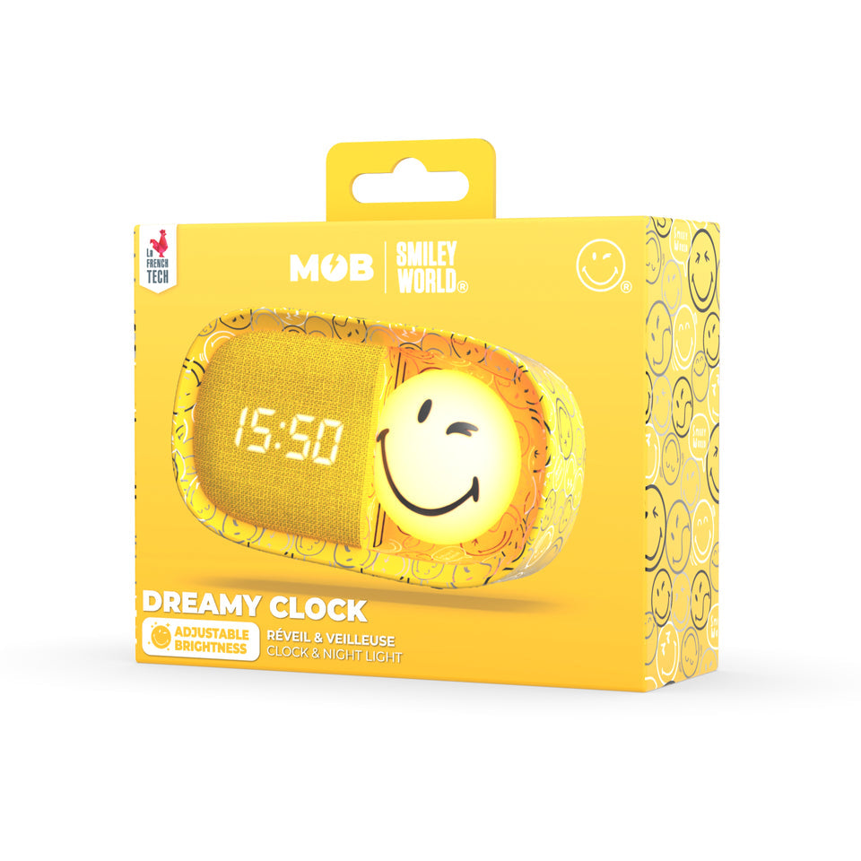 DREAMY CLOCK SMILEY WORLD® - Yellow