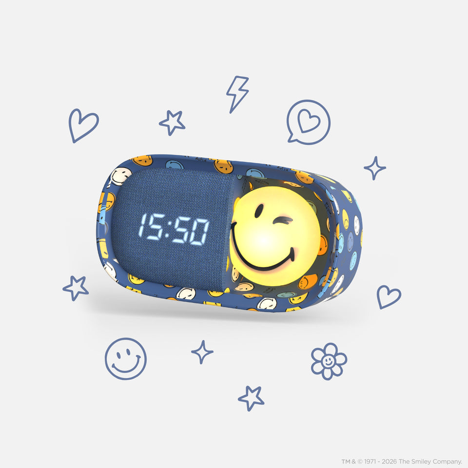 DREAMY CLOCK SMILEY WORLD® - Blue