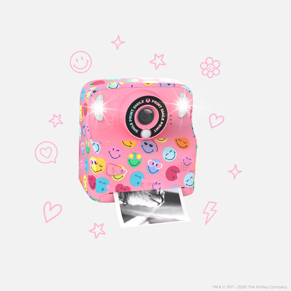 PIXISMILEY SMILEY WORLD® Camera - Pink