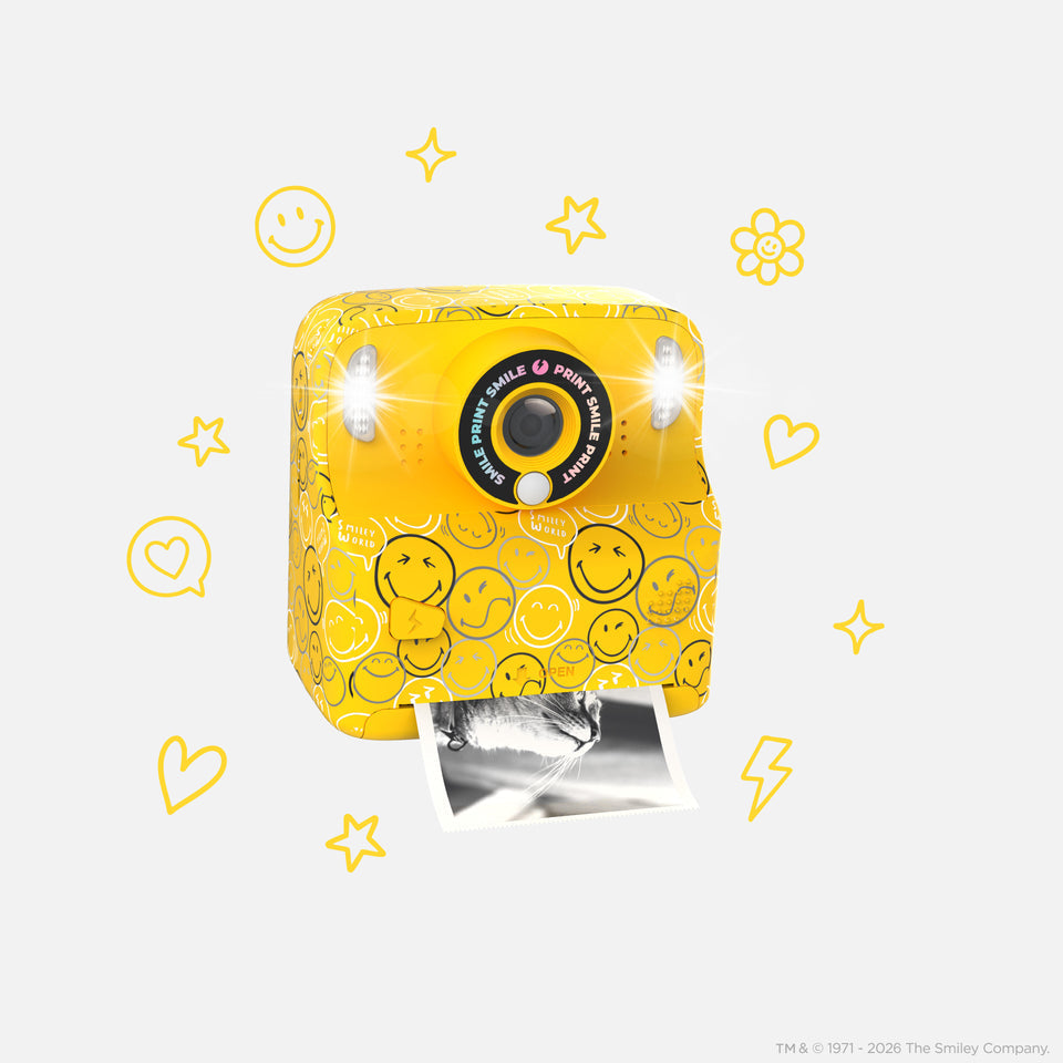 PIXISMILEY SMILEY WORLD® Camera - Yellow