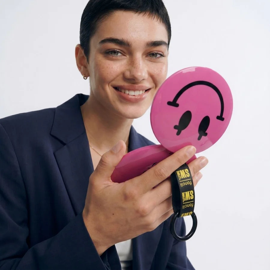 Fancii x S.W.Smiley Bag Charm Mirror