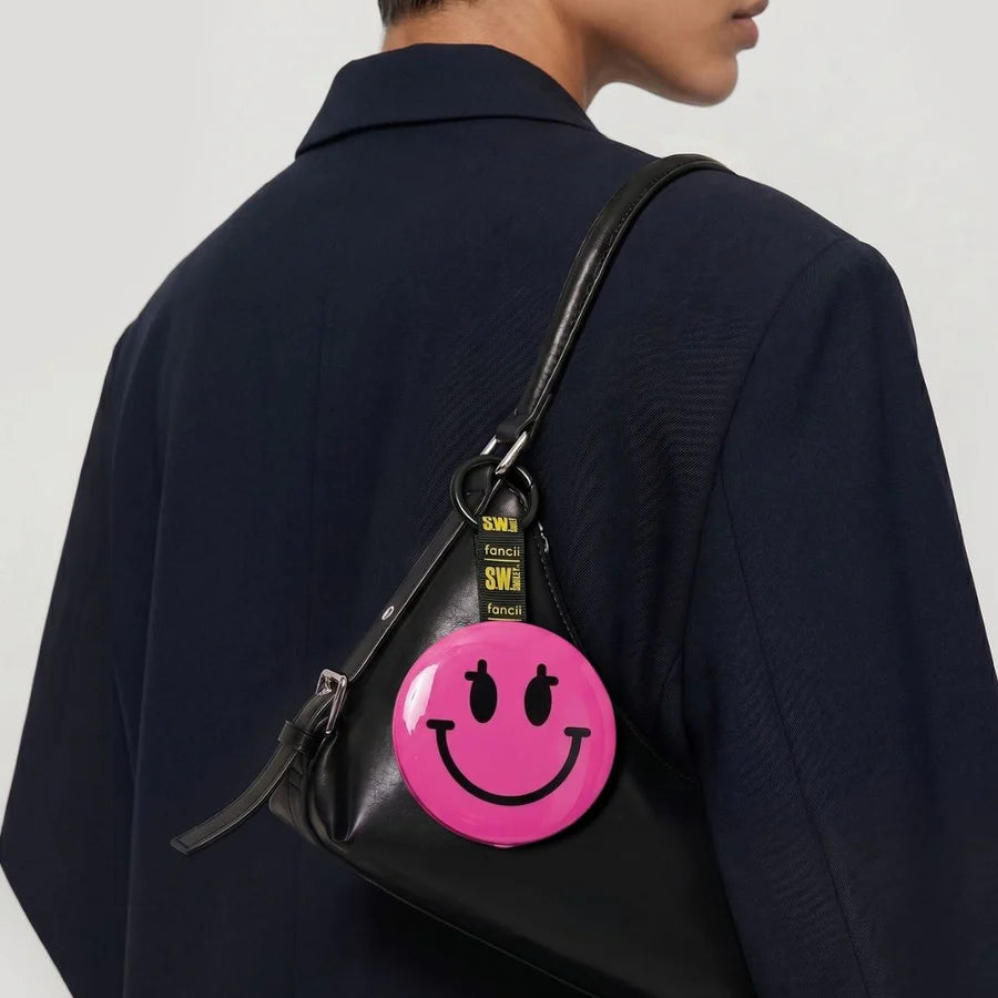 Fancii x S.W.Smiley Bag Charm Mirror