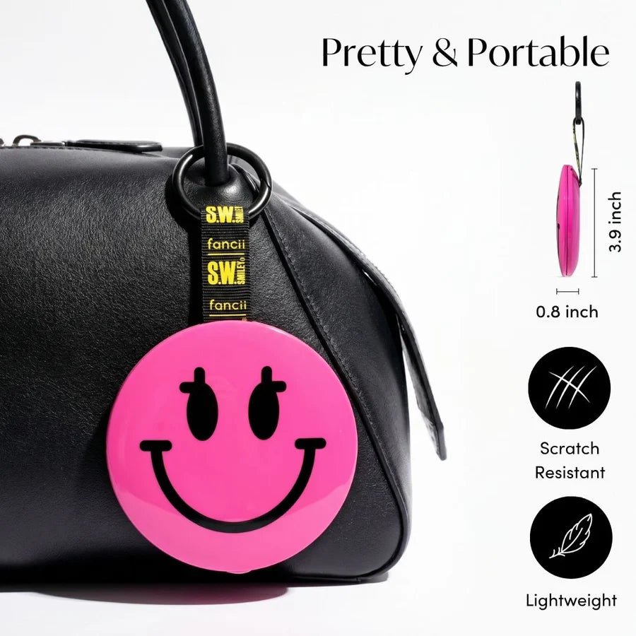 Fancii x S.W.Smiley Bag Charm Mirror