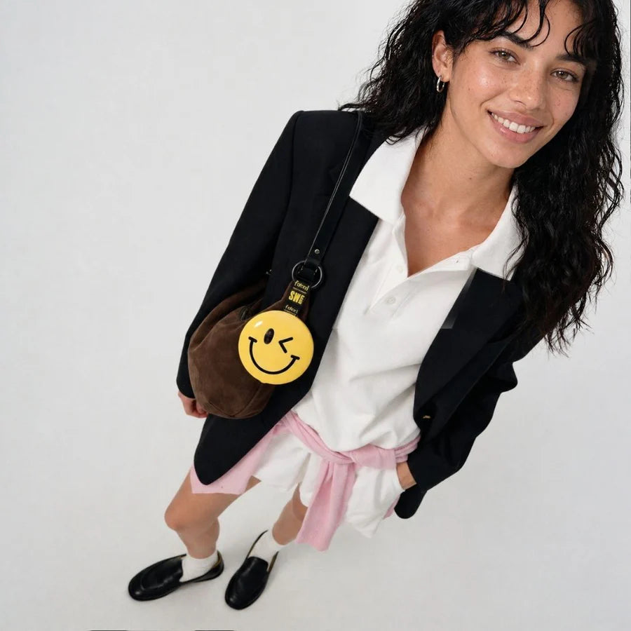 Fancii x S.W.Smiley Bag Charm Mirror