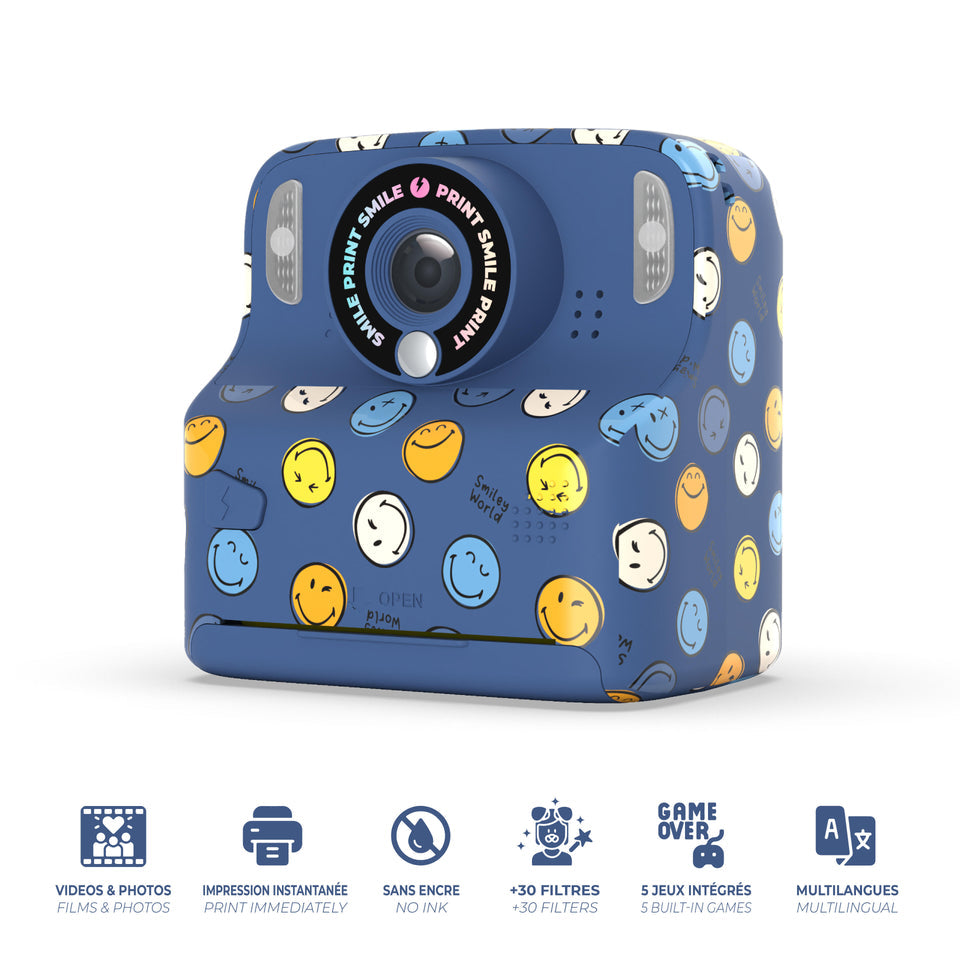 PIXISMILEY SMILEY WORLD® Kamera – Blau