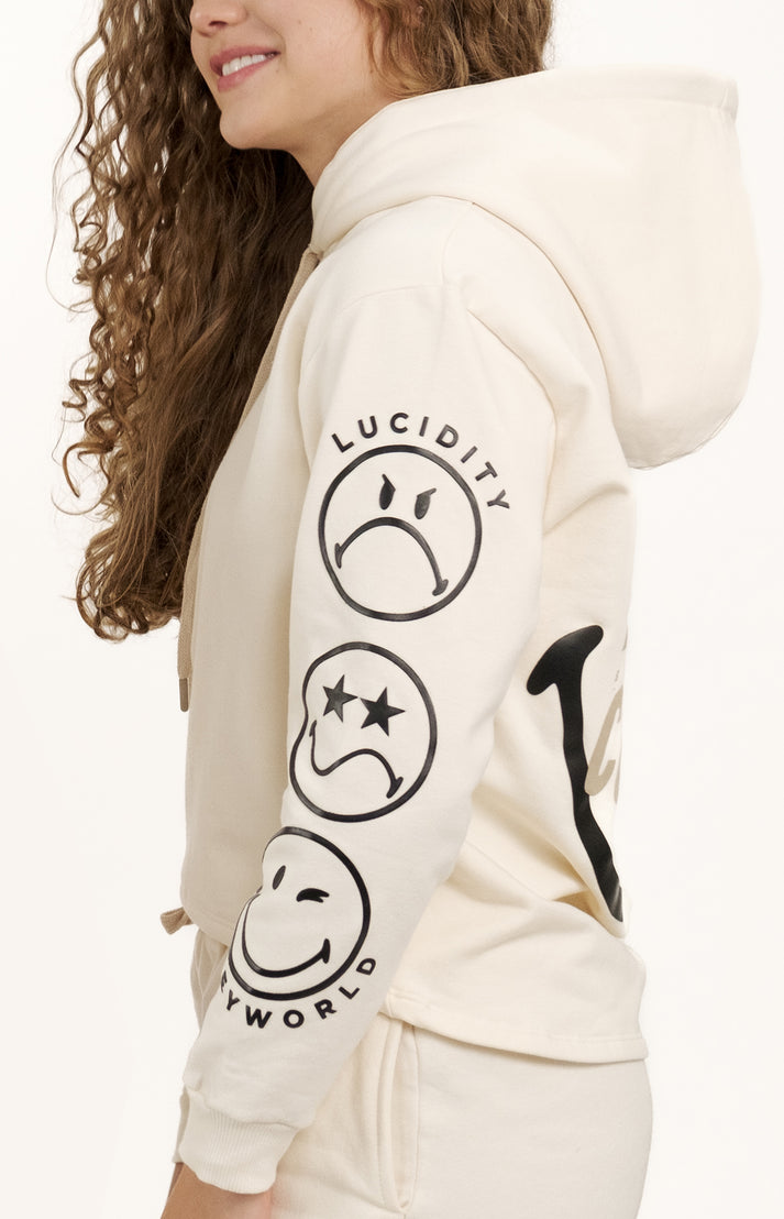 Positively Conscious SmileyWorld® Hoodie