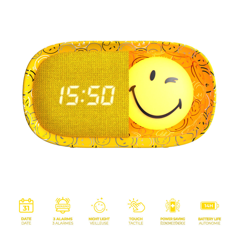 DREAMY CLOCK SMILEY WORLD® - Yellow