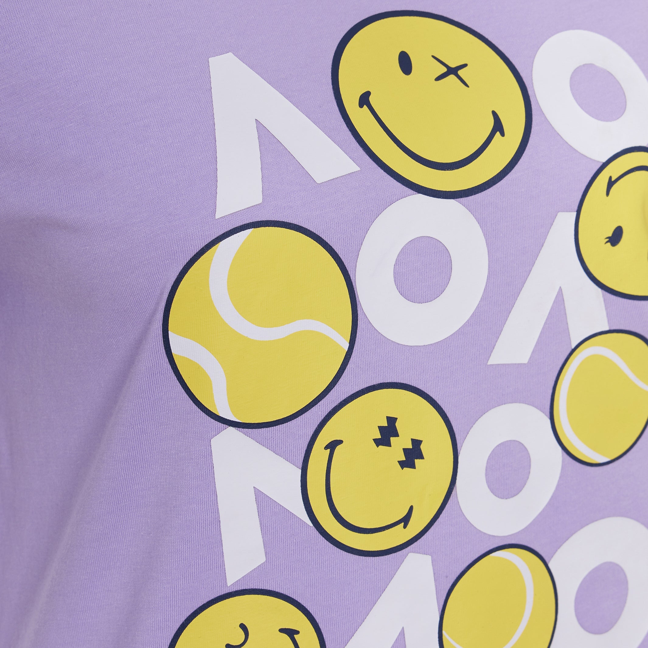 Damen T-Shirt SmileyWorld AO Tennisbälle
