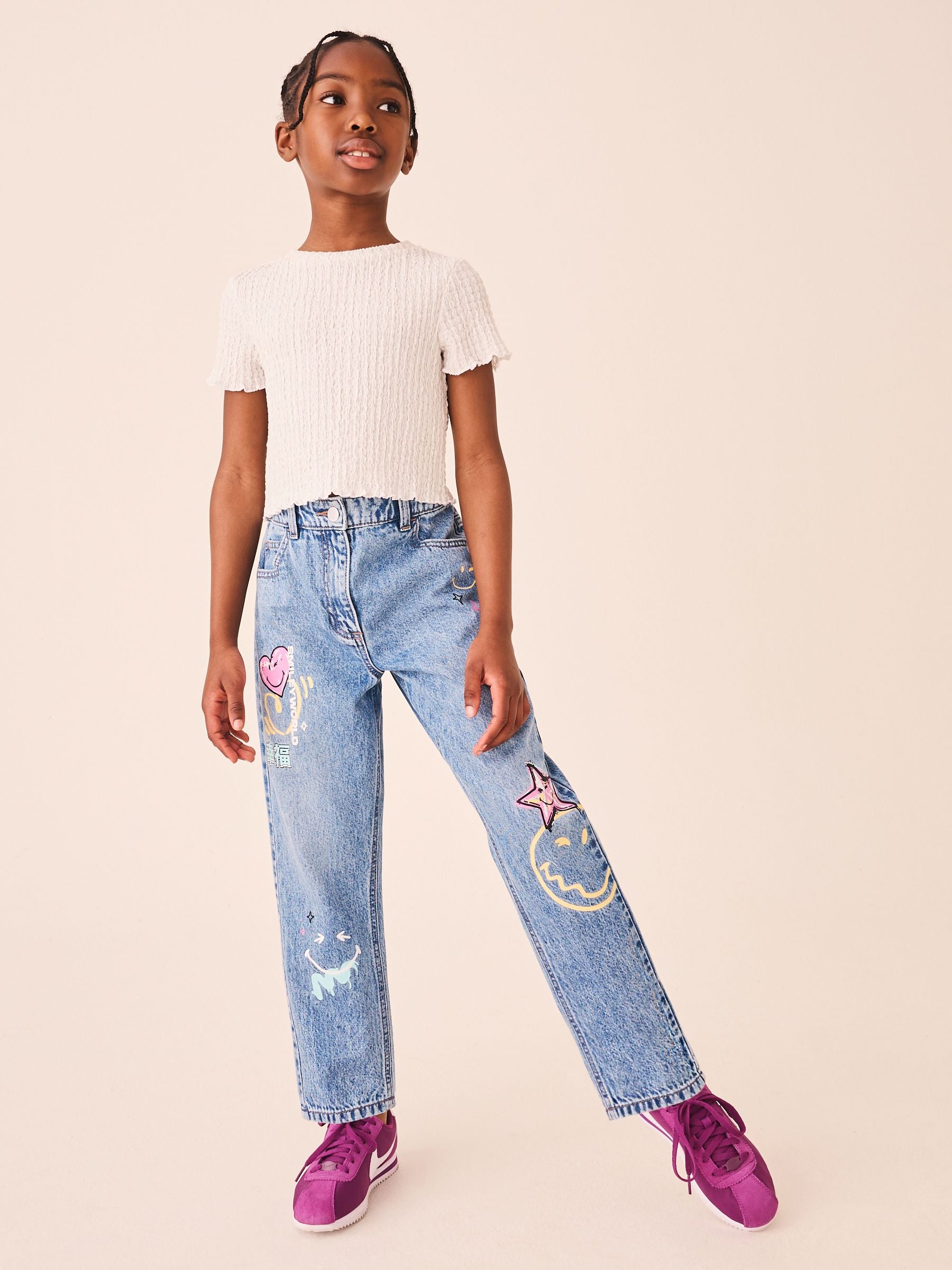SmileyWorld® Mom Jeans (3-16yrs)