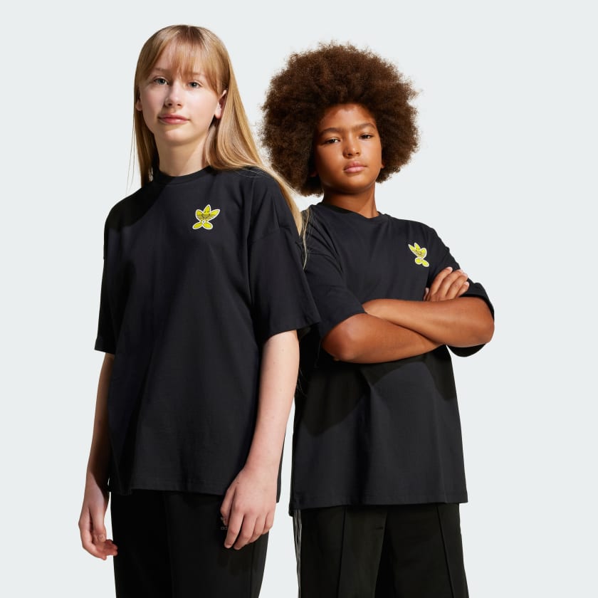 Adidas Originals x SmileyWorld T-Shirt Kids | Black | Youth 8-16 Years Originals